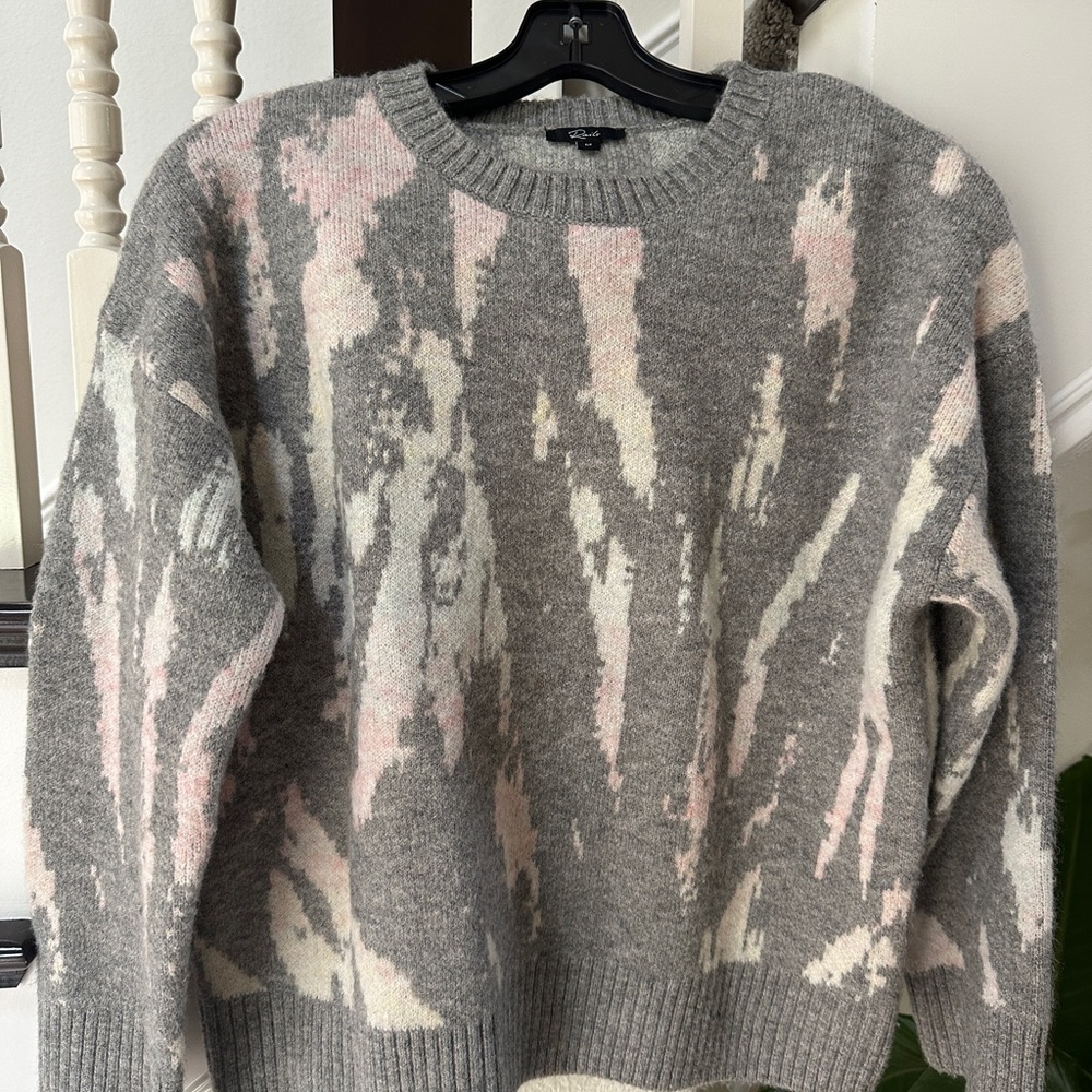 Rails Cozy Crew Neck Sweater in Gray